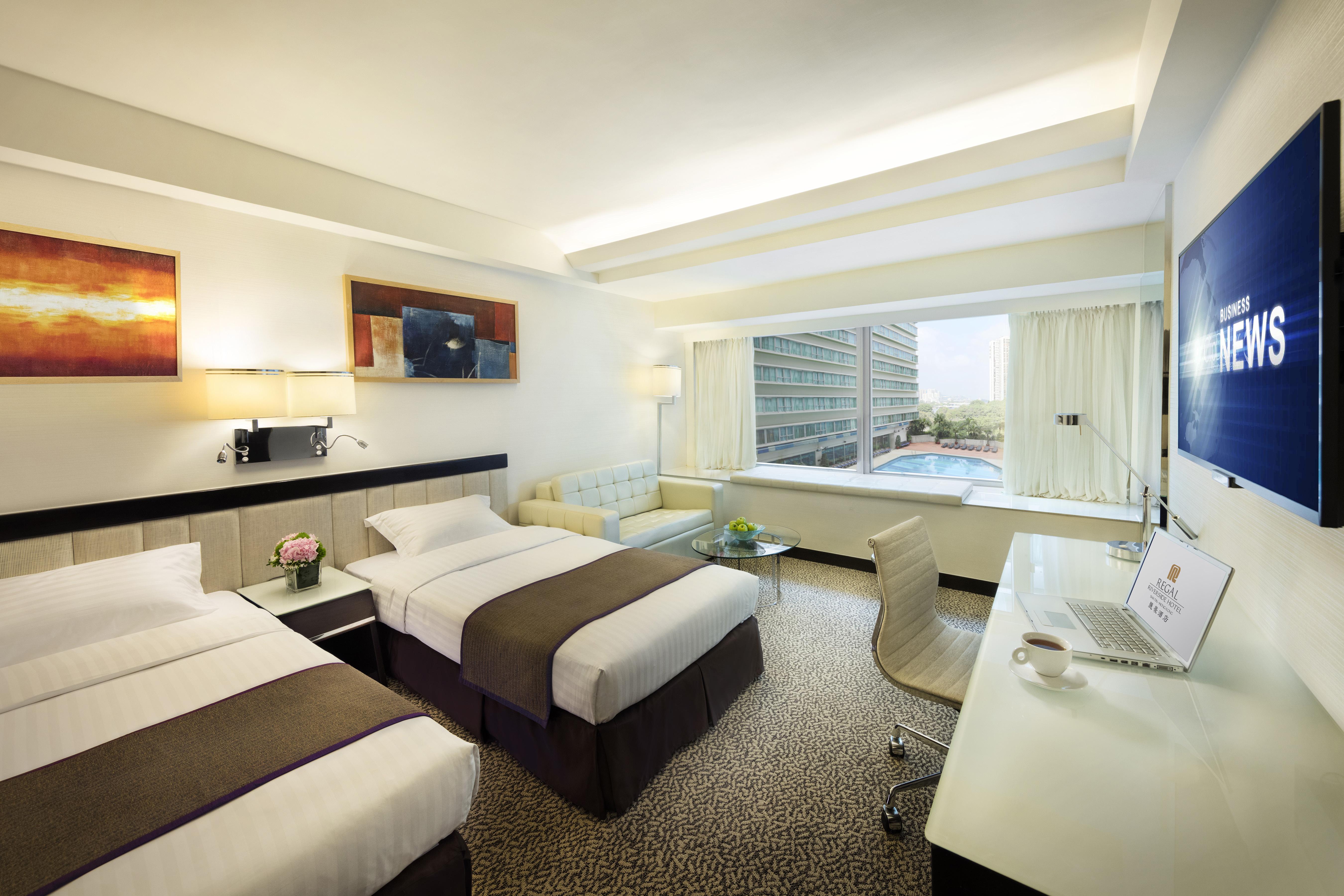 Regal Riverside Hotel Hongkong Eksteriør billede